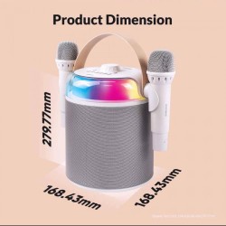 Buy SonicGear Portable Karaoke Kids Speaker iOX White - K800 - BT Wireless Dual ... in Cyprus, Nicosia, Limassol, Larnaka, Pafos