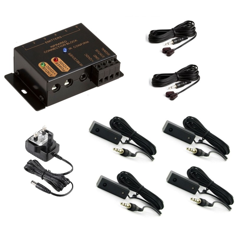 Buy DigitMX IR Extender Kit 4IN 4OUT - DMX-IRM300 - IR Extender Kit 4IN 4OUT in Cyprus, Nicosia, Limassol, Larnaka, Pafos