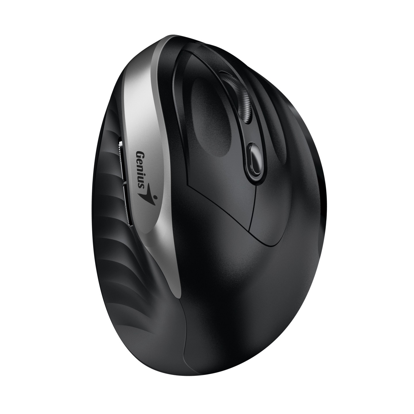 Genius Ergo 8250S Wireless Ergonomic Vertical Silent Mouse - Silver Gray (Boxed) — Buy in Cyprus with Fast Delivery