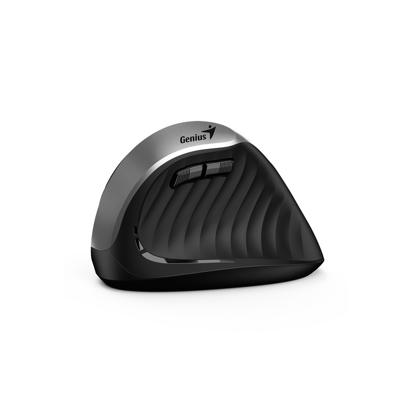 Genius Ergo 8250S Wireless Ergonomic Vertical Silent Mouse - Silver Gray (Boxed) — Buy in Cyprus with Fast Delivery