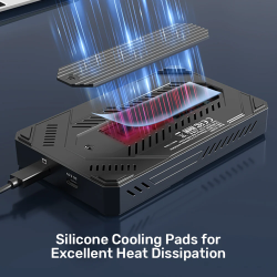 Buy Unitek USB-C M.2 NVMe & 2.5'' SATA 10Gbps Dual Enclosure - S1229C - USB-C M.... in Cyprus, Nicosia, Limassol, Larnaka, Pafos