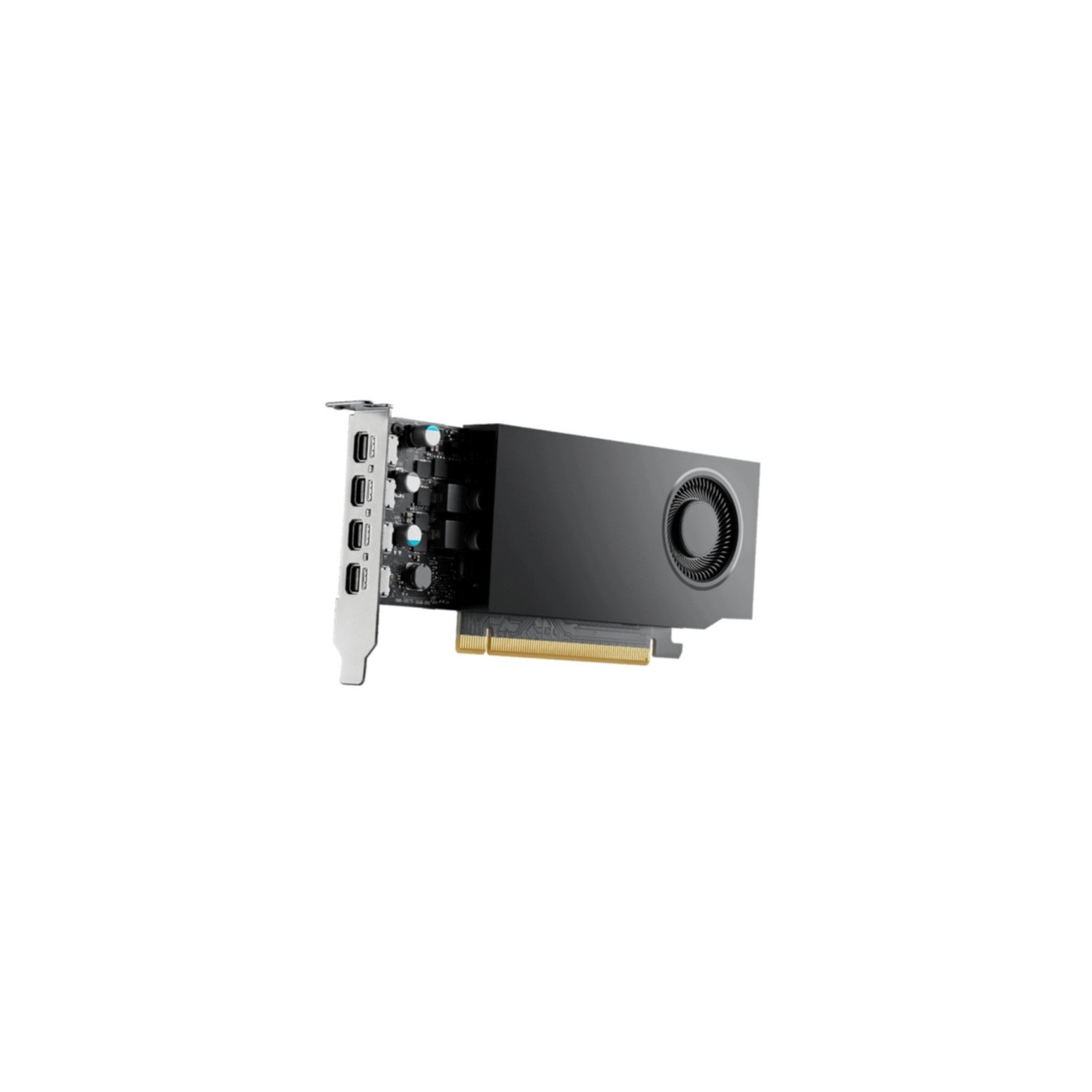 PNY Quadro RTX A400 - VCNRTXA400-SB - 4GB GDDR6, Mini DisplayPort x4, Compact Workstation GPU