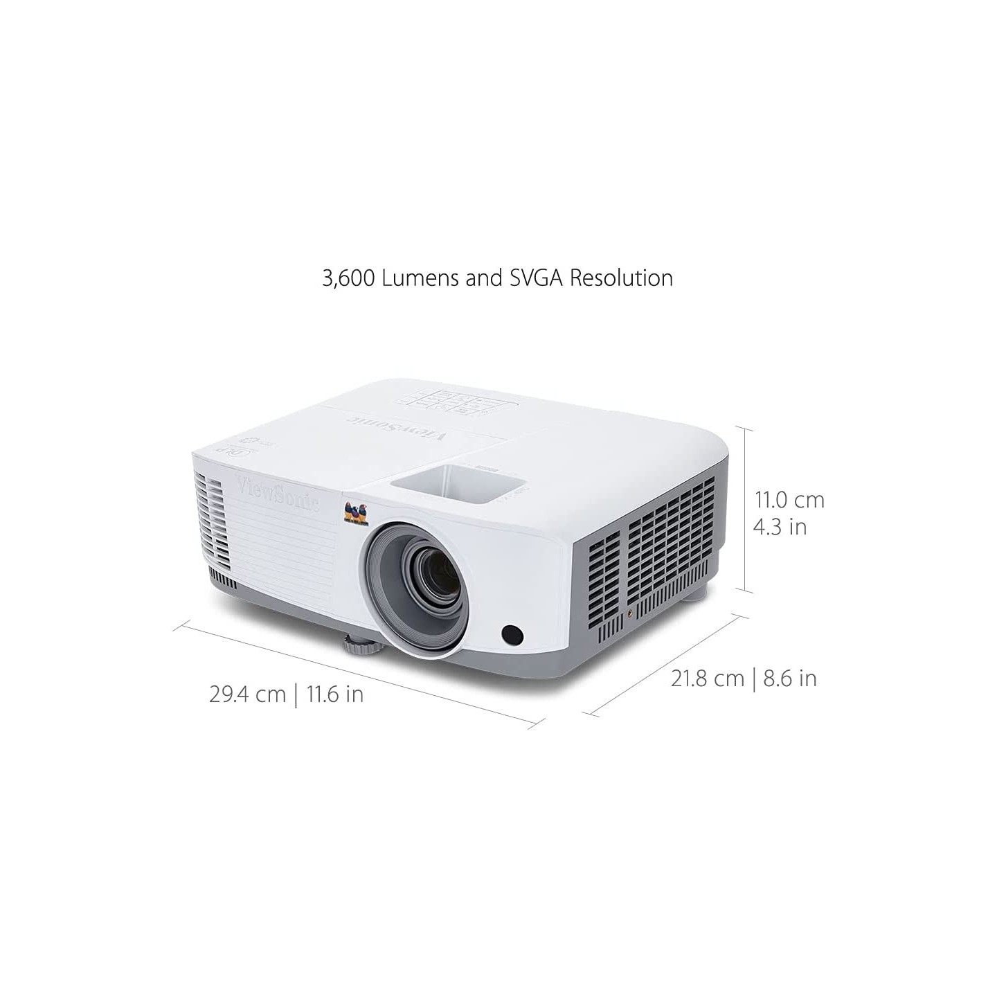 Viewsonic Projector - PA503S - SVGA DLP Projector 4000 Lumens — Buy in Cyprus with Fast Delivery
