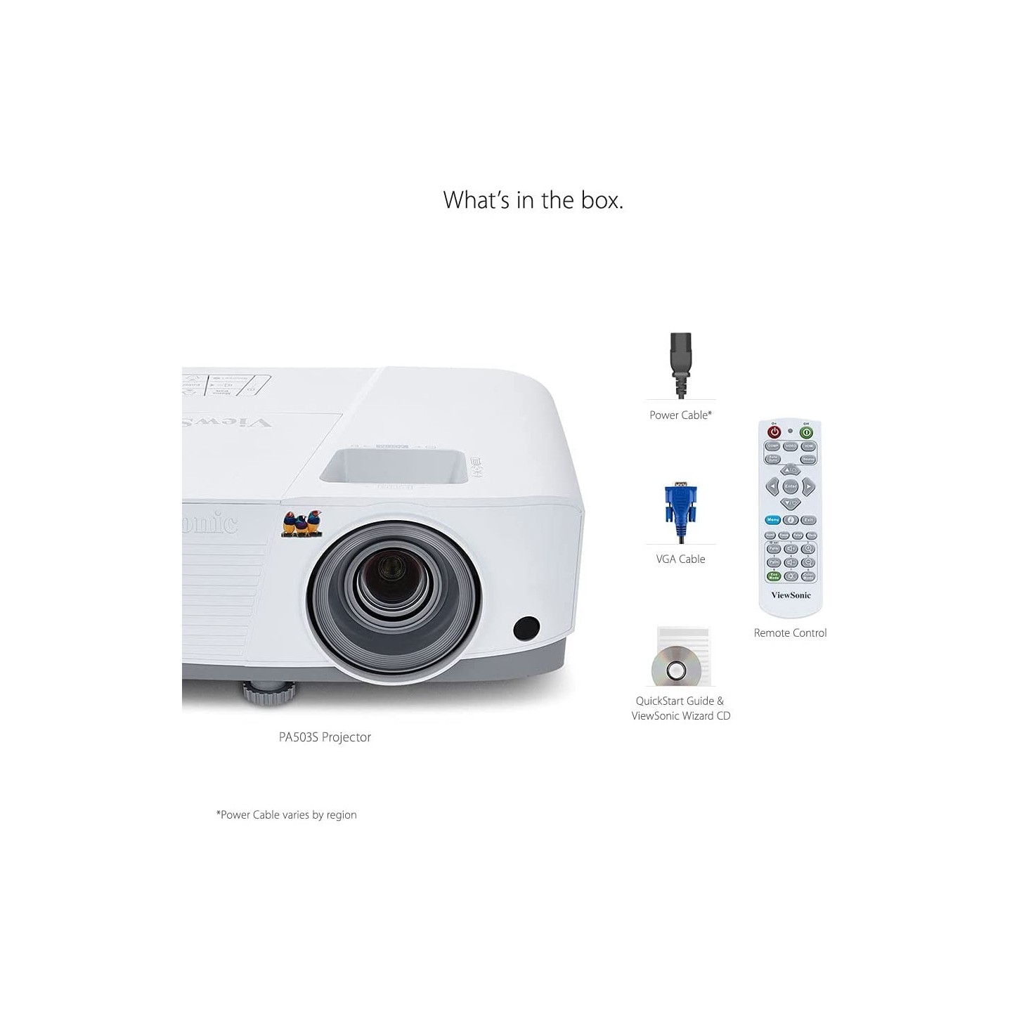 Viewsonic Projector - PA503S - SVGA DLP Projector 4000 Lumens — Buy in Cyprus with Fast Delivery