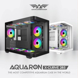 Armaggeddon Aquaron X-Curve 285 M-ATX White (Boxed) — Buy in Cyprus with Fast Delivery