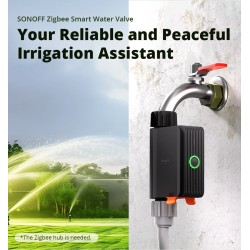 Buy Sonoff ZigBee Smart Water Valve - SWV-BSP - irrigation System in Cyprus, Nicosia, Limassol, Larnaka, Pafos