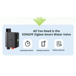 Buy Sonoff ZigBee Smart Water Valve - SWV-BSP - irrigation System in Cyprus, Nicosia, Limassol, Larnaka, Pafos
