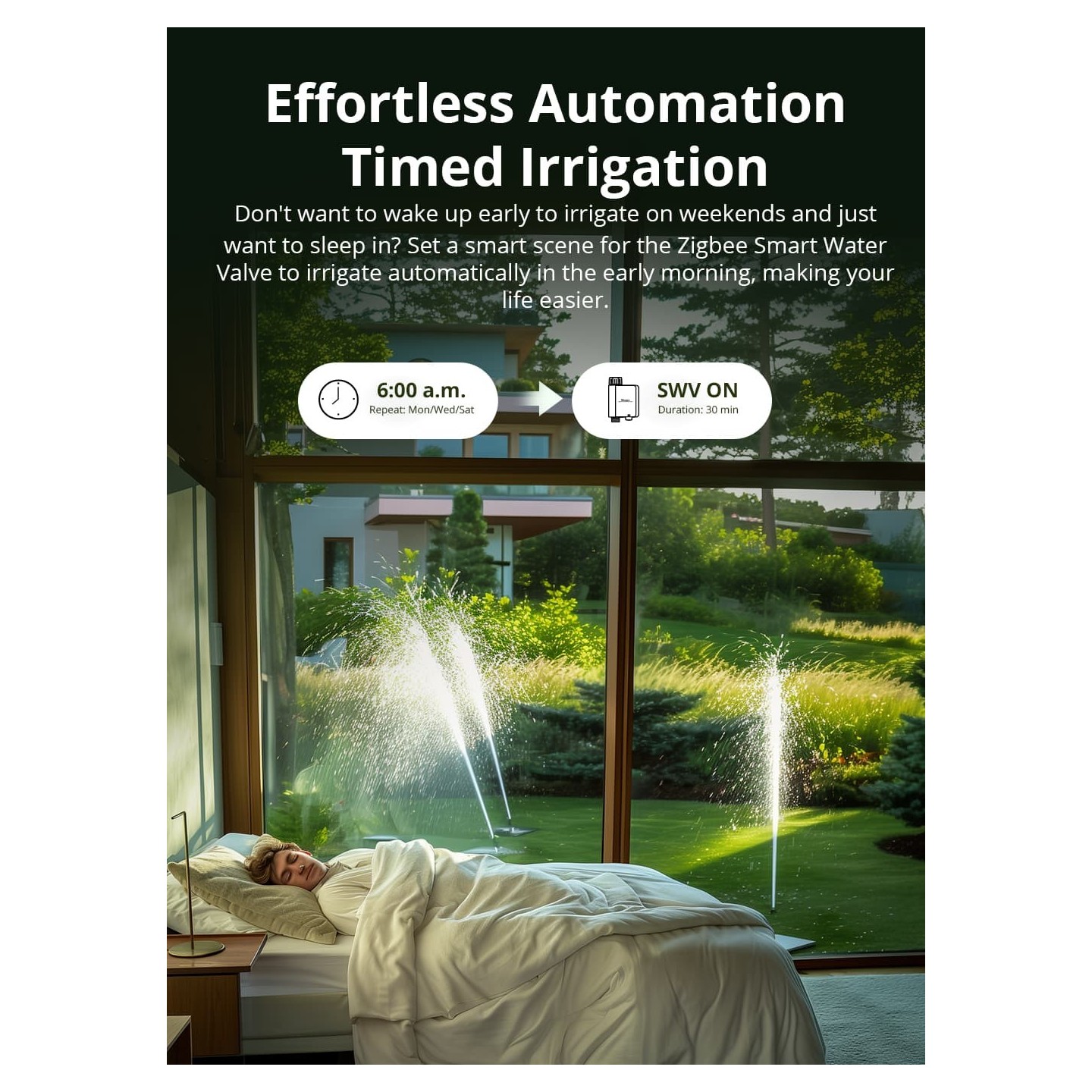 Sonoff ZigBee Smart Water Valve - SWV-BSP - irrigation System — Buy in Cyprus with Fast Delivery