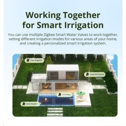 Buy Sonoff ZigBee Smart Water Valve - SWV-BSP - irrigation System in Cyprus, Nicosia, Limassol, Larnaka, Pafos