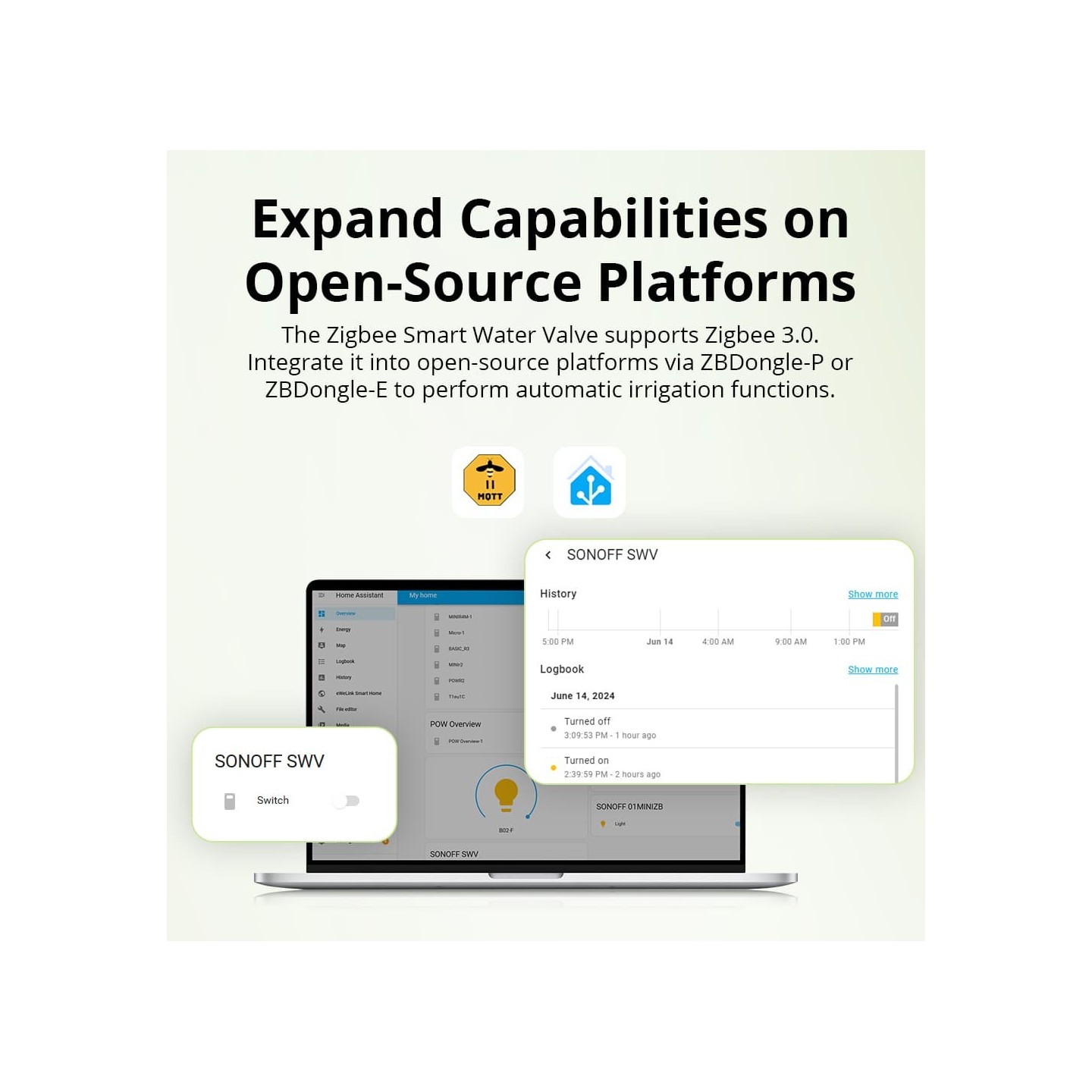 Sonoff ZigBee Smart Water Valve - SWV-BSP - irrigation System — Buy in Cyprus with Fast Delivery