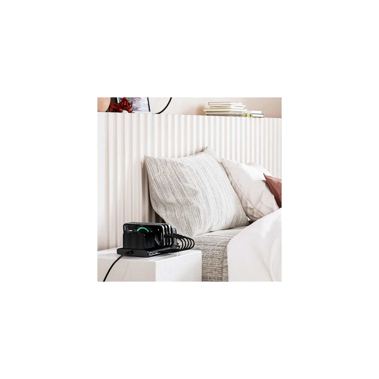 Unitek Charge Station 240W 10-Port 8xUSB-C + 2xUSB-A - P1230CBK01-UK - 240W 10-Port 8xUSB-C + 2xUSB-A