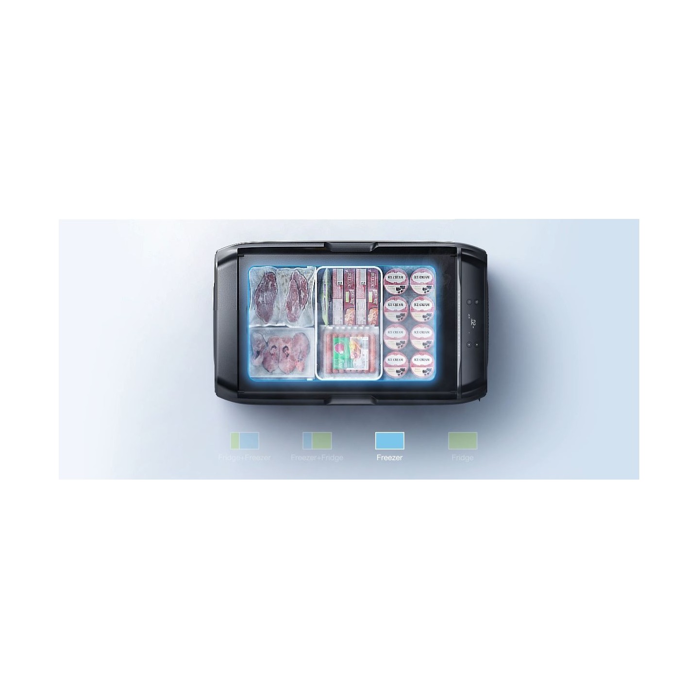 EcoFlow (UK) Portable Solar Fridge - GLACIER 45L - not including battery — Buy in Cyprus with Fast Delivery