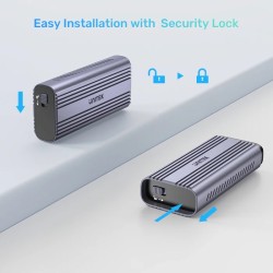 Buy Unitek USB-C NVME PCIe Enclosure USB4.0 40Gbps - S1226A - USB-C, NVME, PCIe ... in Cyprus, Nicosia, Limassol, Larnaka, Pafos