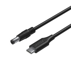 Buy Unitek UCL USB-C to DC Cable - C14116BK - 1.8 m, 65W PD, for Toshiba-Asus, 5... in Cyprus, Nicosia, Limassol, Larnaka, Pafos