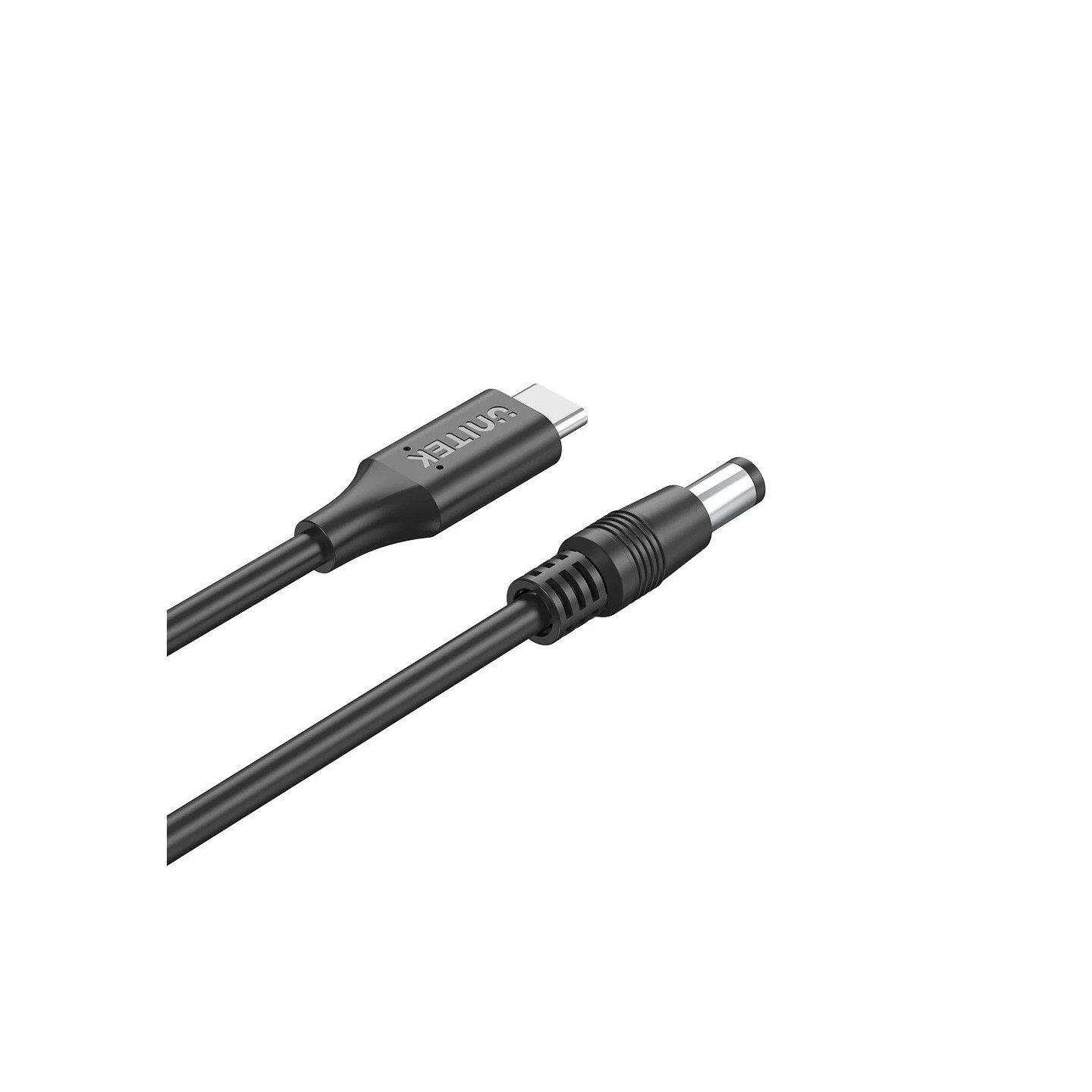 Unitek UCL USB-C to DC Cable - C14116BK - 1.8 m, 65W PD, for Toshiba-Asus, 5.5x2.5 mm — Buy in Cyprus with Fast Delivery
