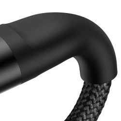 Buy Baseus Cable - 3in1 USB-C Micro Light Flash Series - USB-C 1.5m Black in Cyprus, Nicosia, Limassol, Larnaka, Pafos
