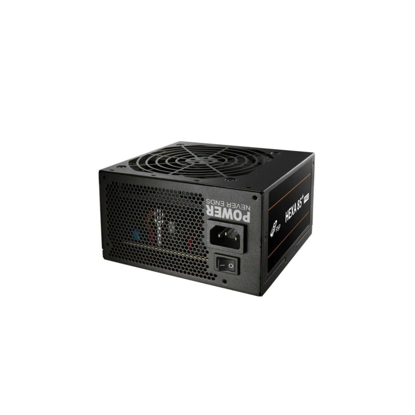 Fortron HEXA 85+ PRO 550W - Non-Modular ATX, 80 PLUS Bronze, All-Black Cables (HA2-550) (Boxed)