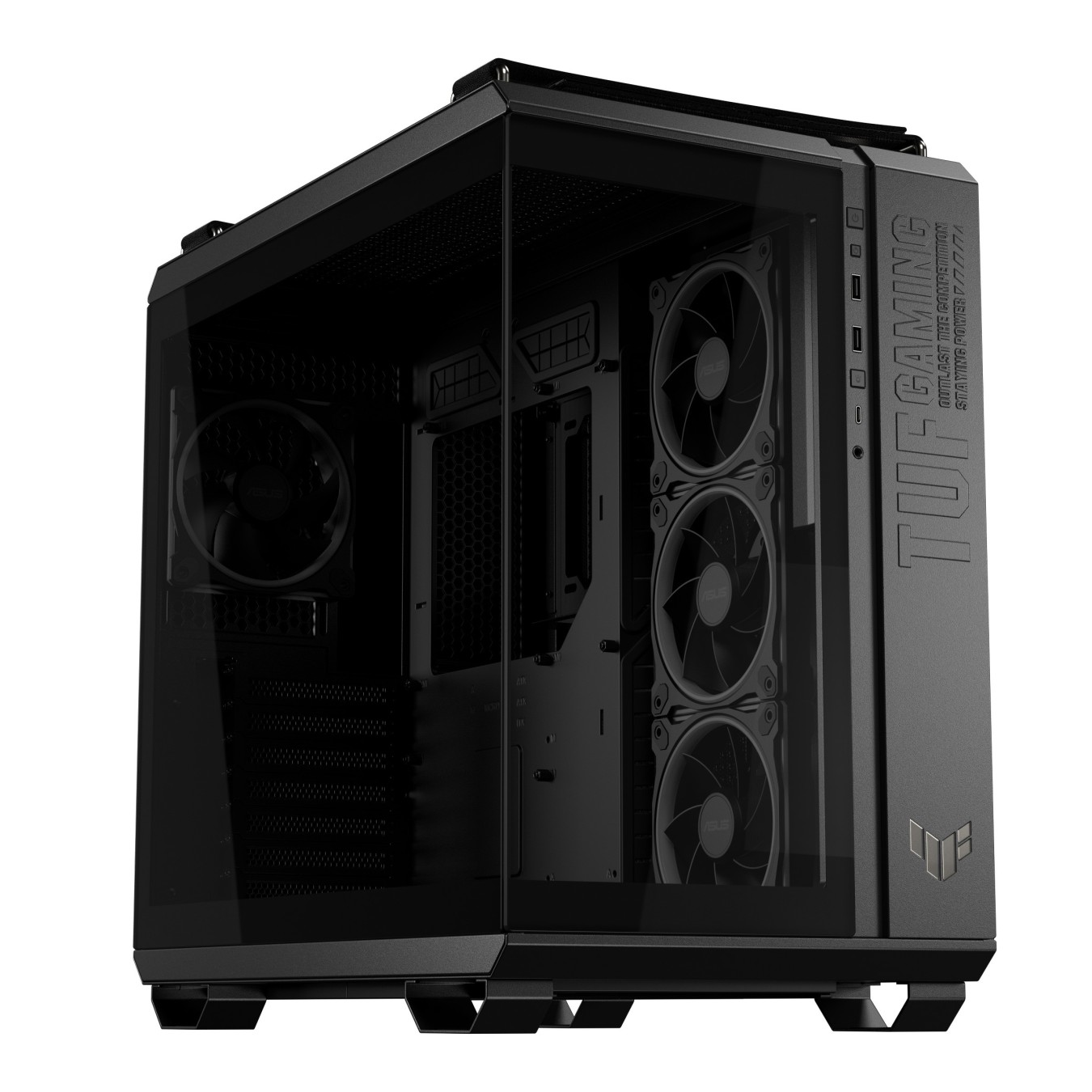 ASUS PC Case ATX Tempered Glass 4xARGB Fans TUF GAMING - GT502 - Horizon Black — Buy in Cyprus with Fast Delivery
