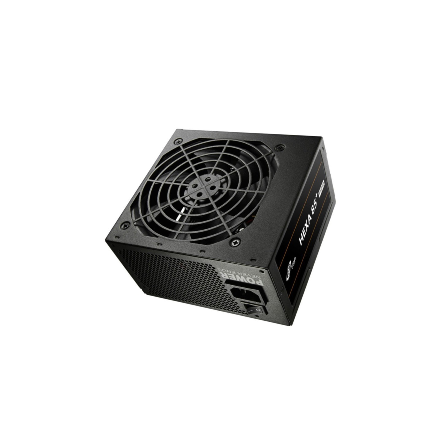 Fortron HEXA 85+ PRO 550W - Non-Modular ATX, 80 PLUS Bronze, All-Black Cables (HA2-550) (Boxed)