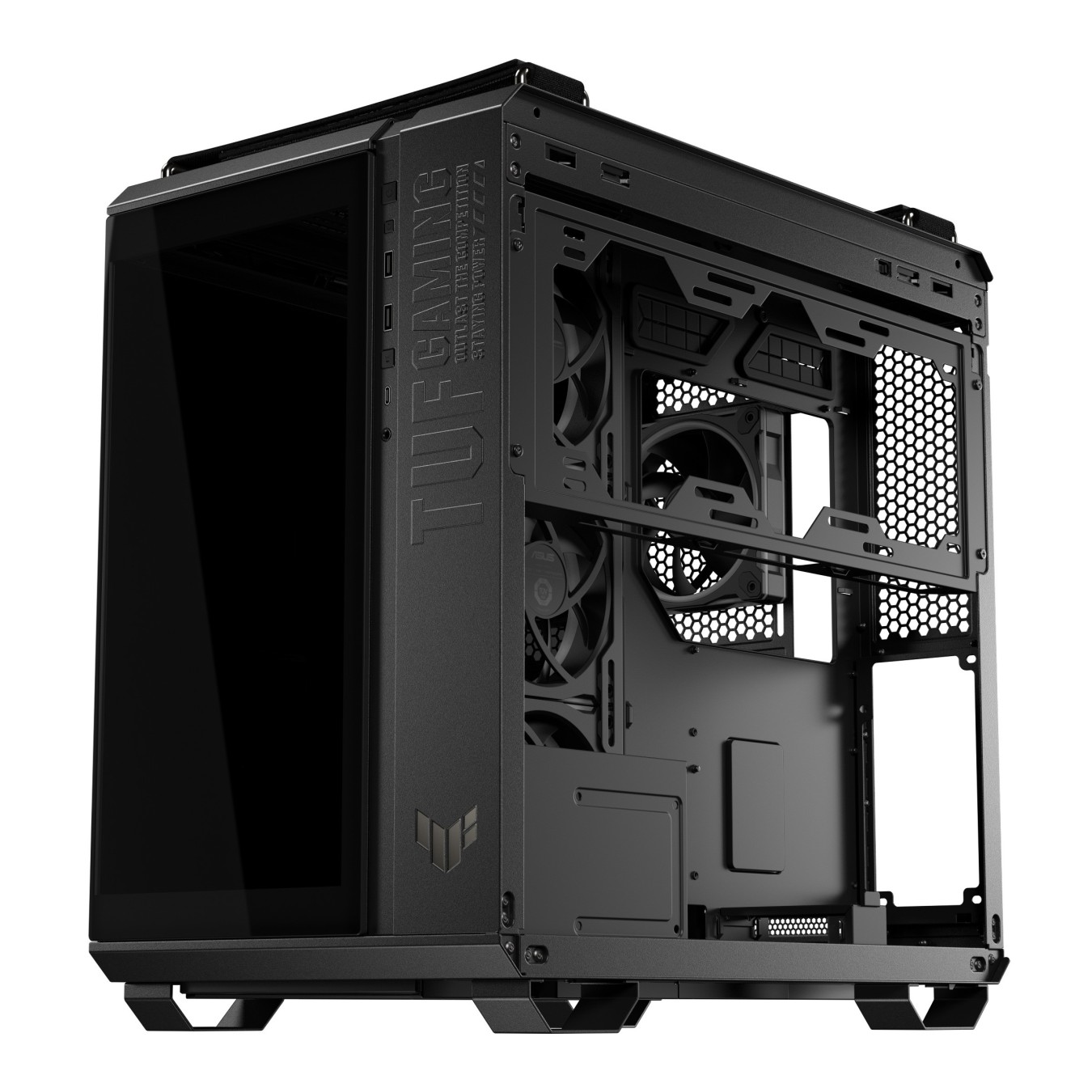 ASUS PC Case ATX Tempered Glass 4xARGB Fans TUF GAMING - GT502 - Horizon Black — Buy in Cyprus with Fast Delivery