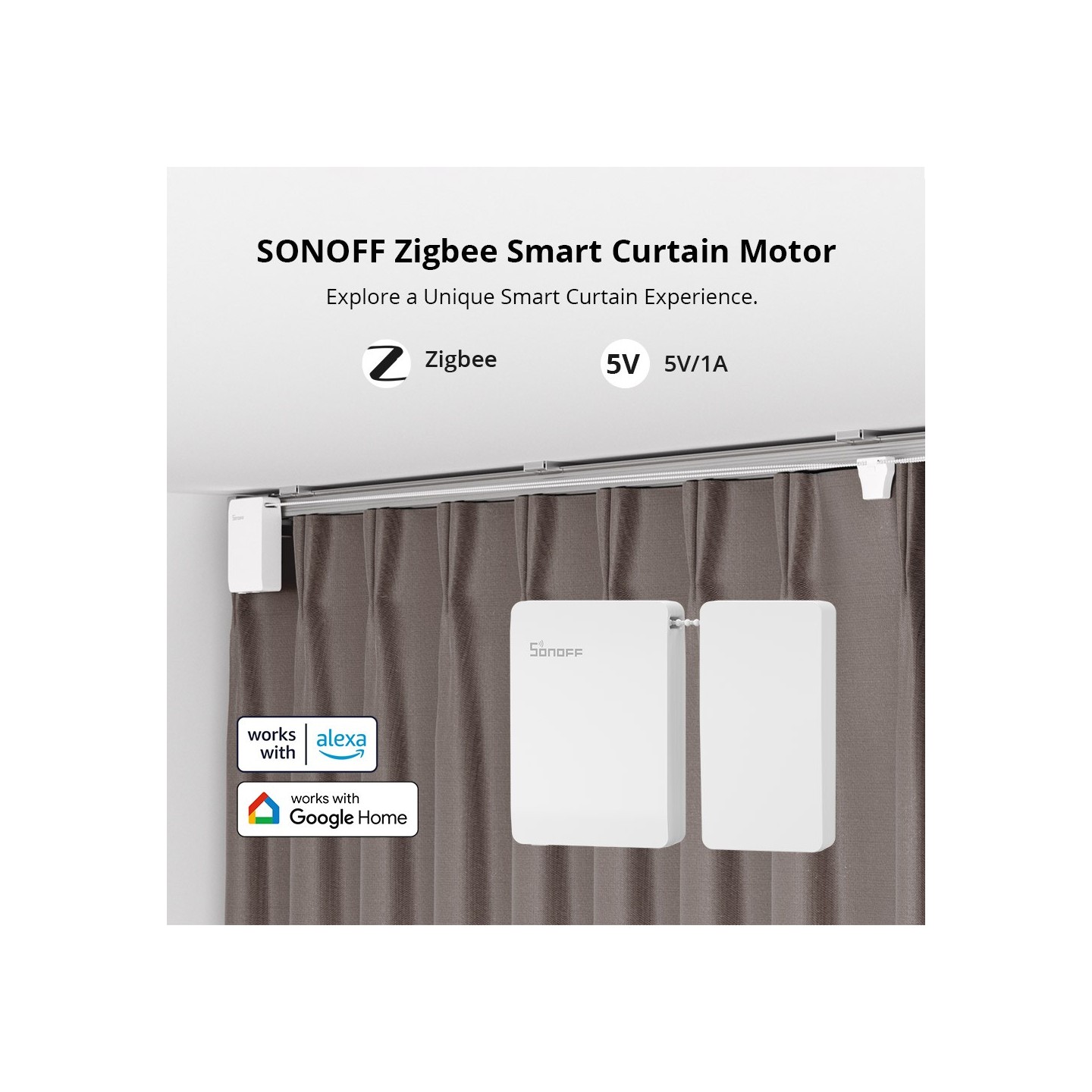 Sonoff ZigBee - ZBCurtain - remote controller included — Buy in Cyprus with Fast Delivery