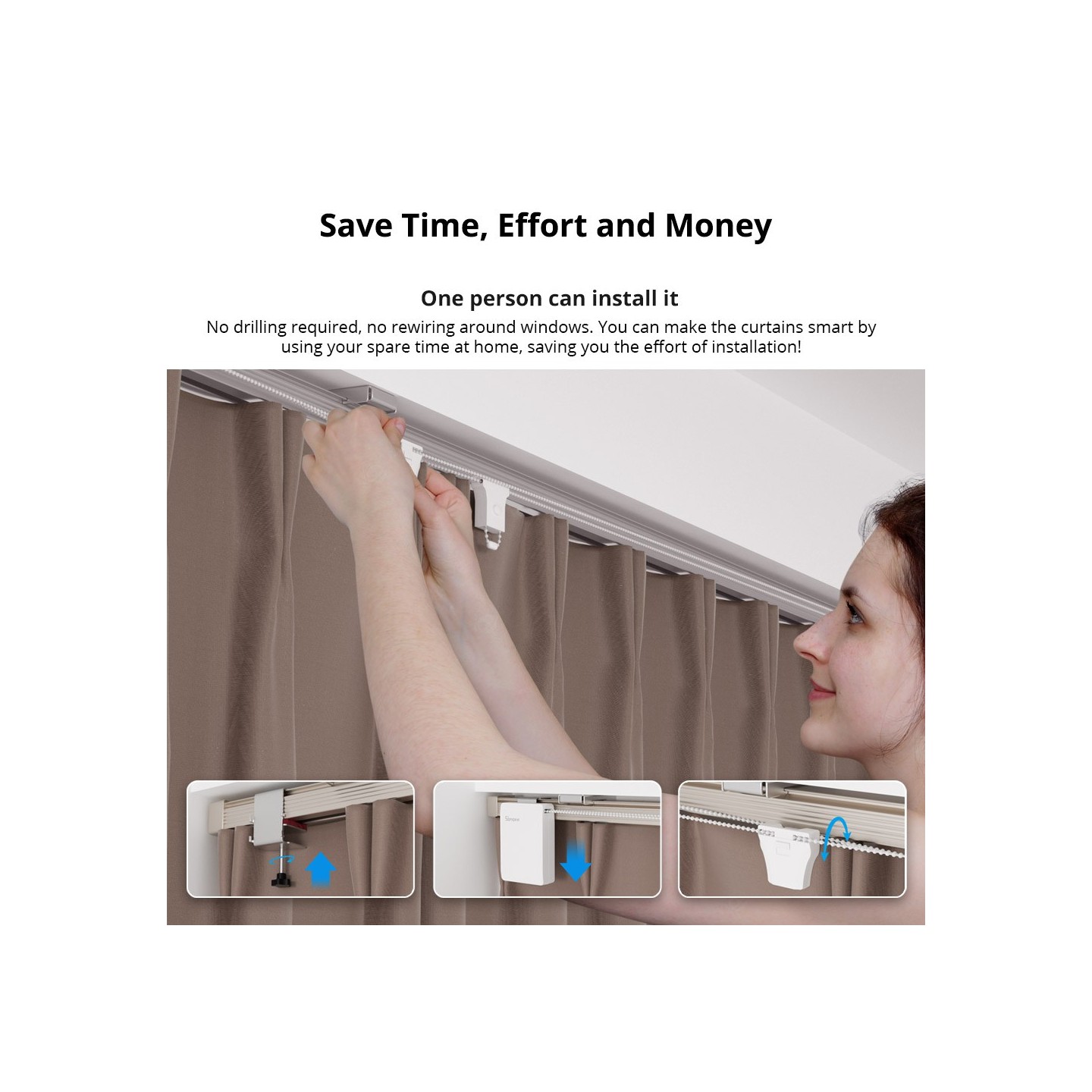 Sonoff ZigBee - ZBCurtain - remote controller included — Buy in Cyprus with Fast Delivery