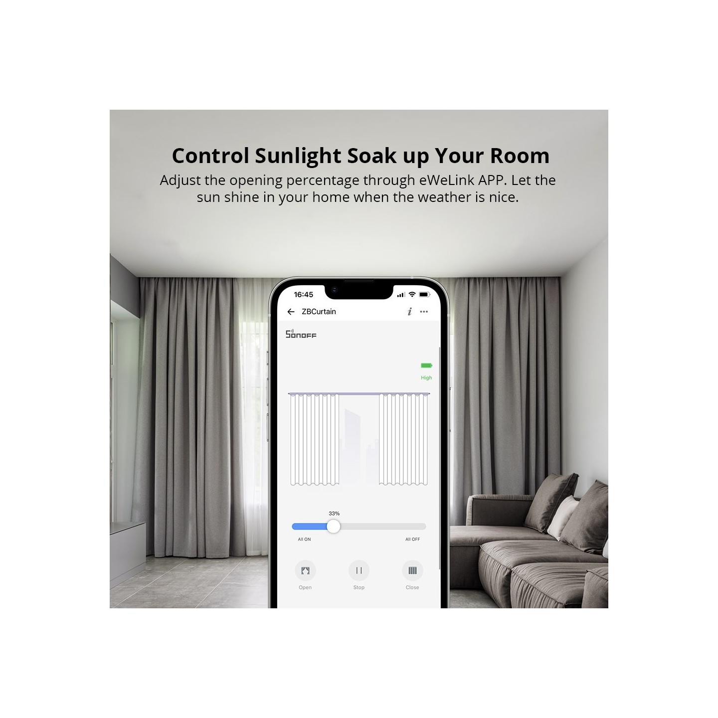 Sonoff ZigBee - ZBCurtain - remote controller included — Buy in Cyprus with Fast Delivery