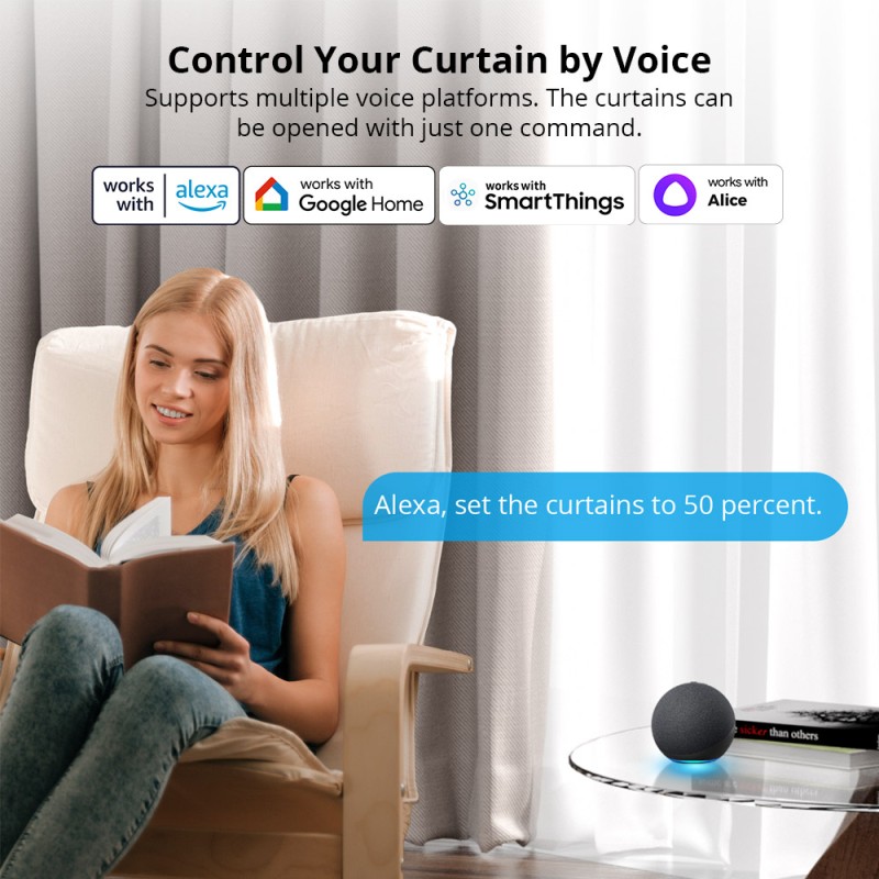 Buy Sonoff ZigBee - ZBCurtain - remote controller included in Cyprus, Nicosia, Limassol, Larnaka, Pafos