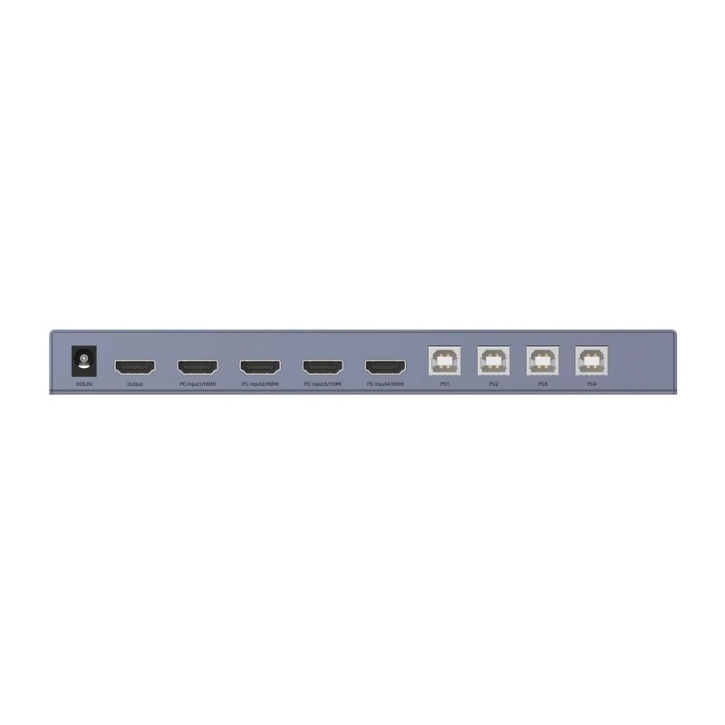 Buy Unitek KVM HDMI 4K60Hz Switch 4-1 with 4-Port USB Hub - V306A - Unitek KVM H... in Cyprus, Nicosia, Limassol, Larnaka, Pafos