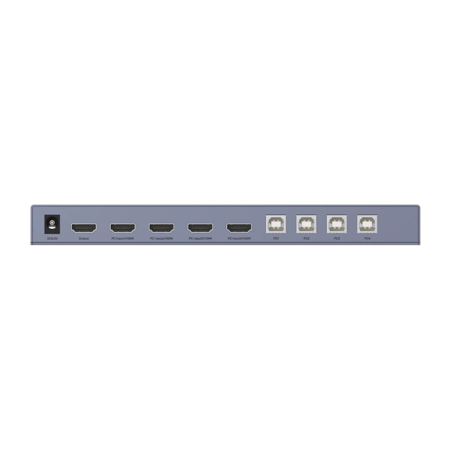 Unitek KVM HDMI 4K60Hz Switch 4-1 with 4-Port USB Hub - V306A - Unitek KVM HDMI 4K60Hz Switch 4-1 with 4-Port USB Hub