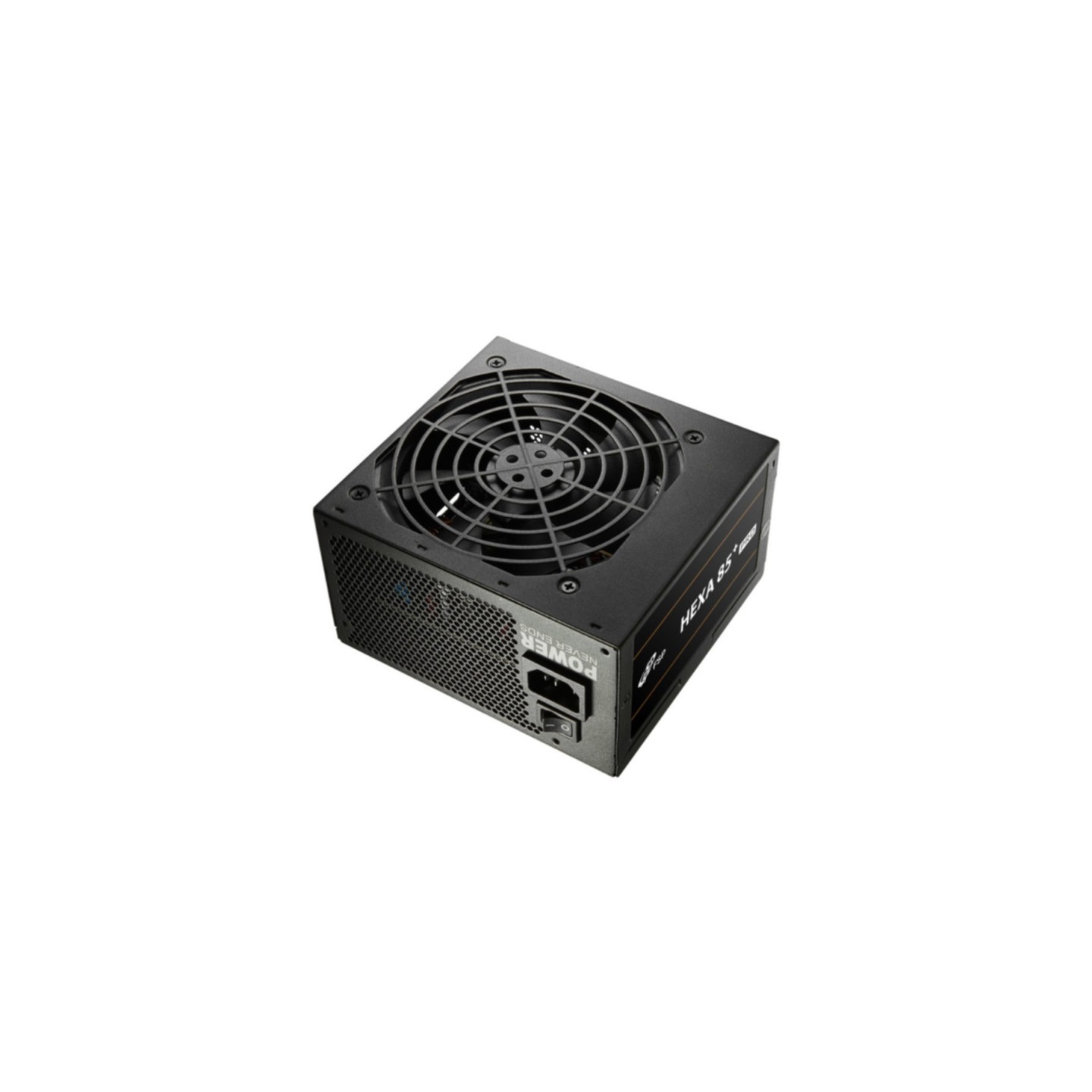 Fortron HEXA 85+ PRO 550W - Non-Modular ATX, 80 PLUS Bronze, All-Black Cables (HA2-550) (Boxed)