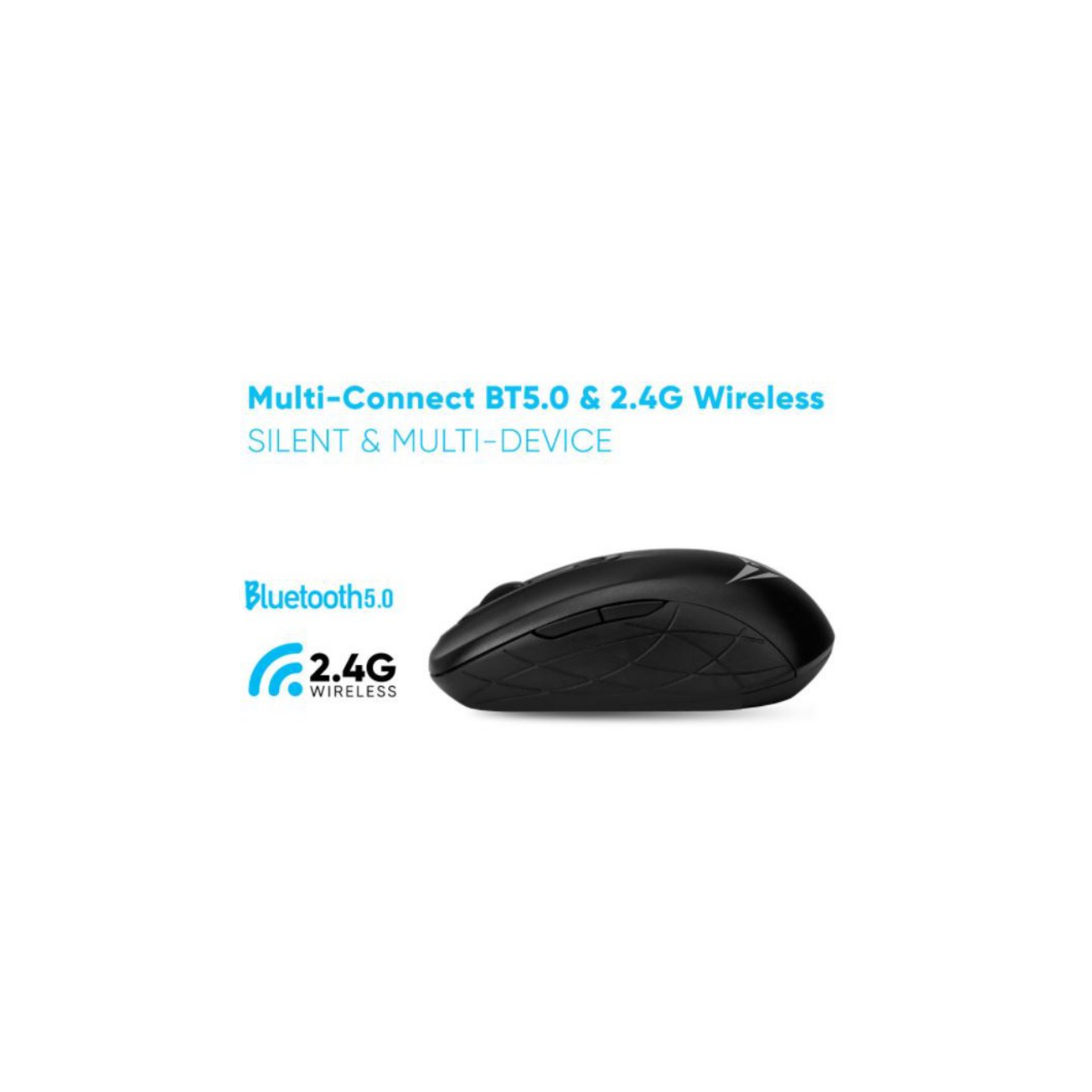 Alcatroz Airmouse Duo 7X Wireless Bluetooth Mouse Black - 1600 CPI (Boxed) — Buy in Cyprus with Fast Delivery