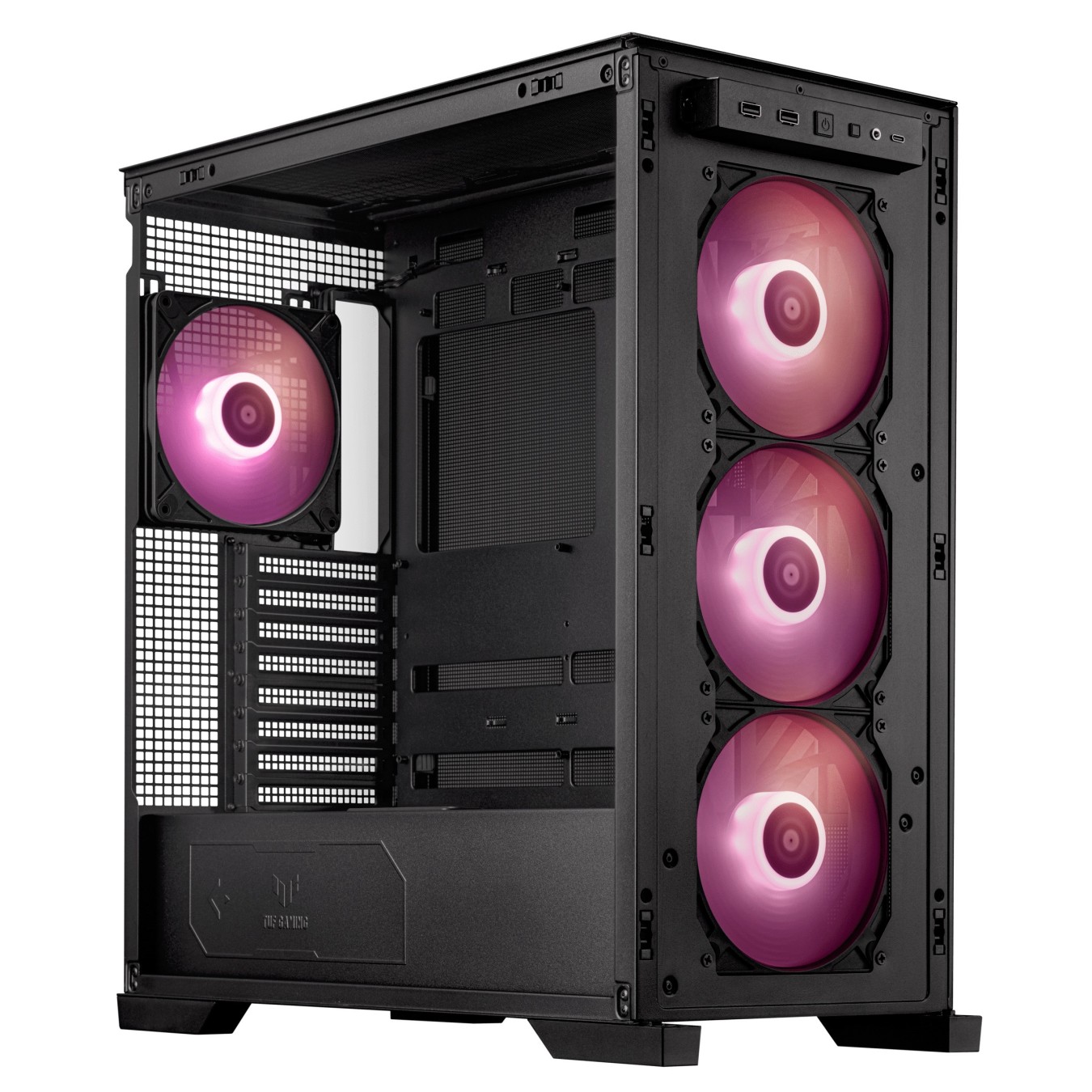 ASUS PC Case - GT302 - ATX Tempered Glass 4xARGB Fans TUF GAMING Black — Buy in Cyprus with Fast Delivery