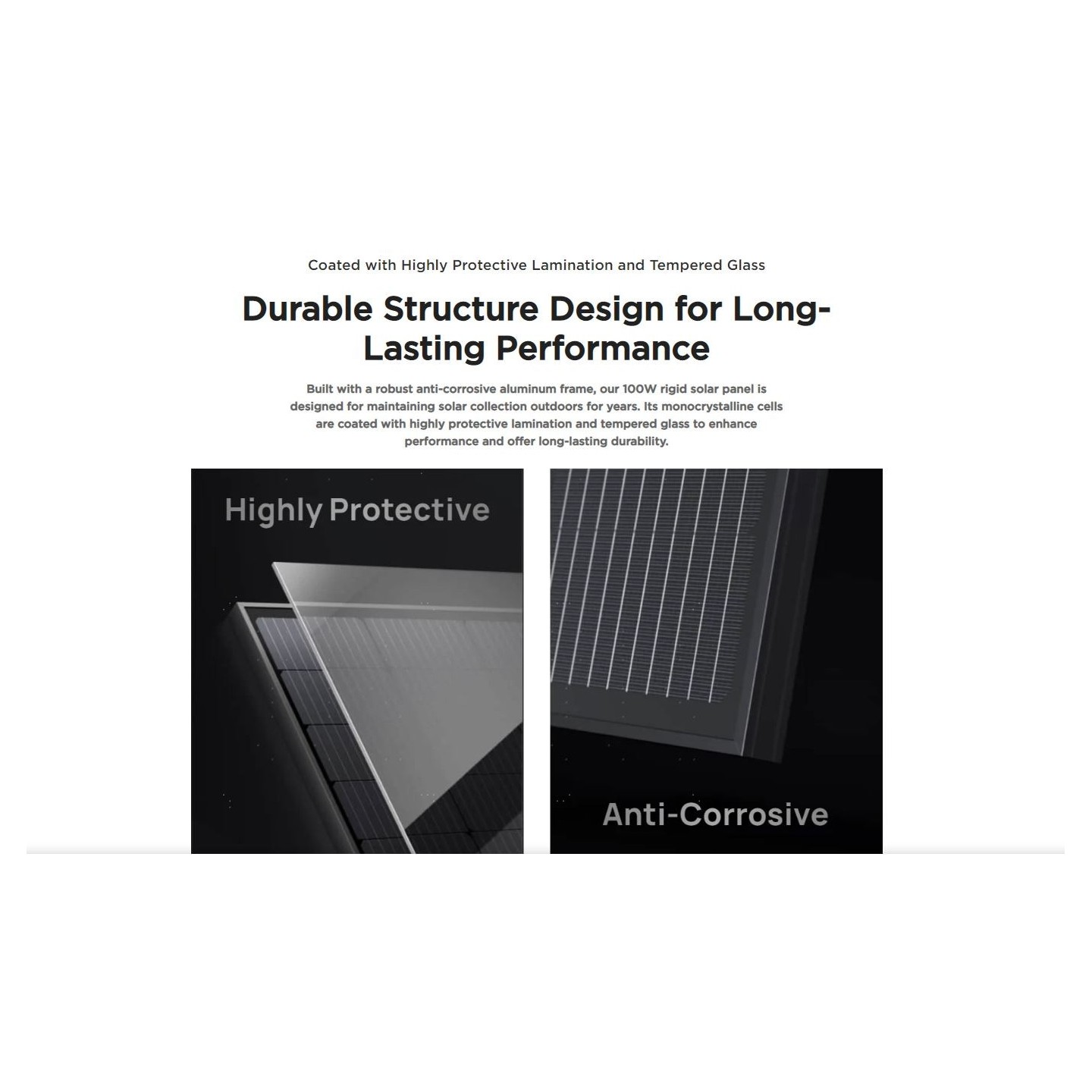 Ecoflow 200W Rigid Solar Panels - Combo 2x100W — Buy in Cyprus with Fast Delivery