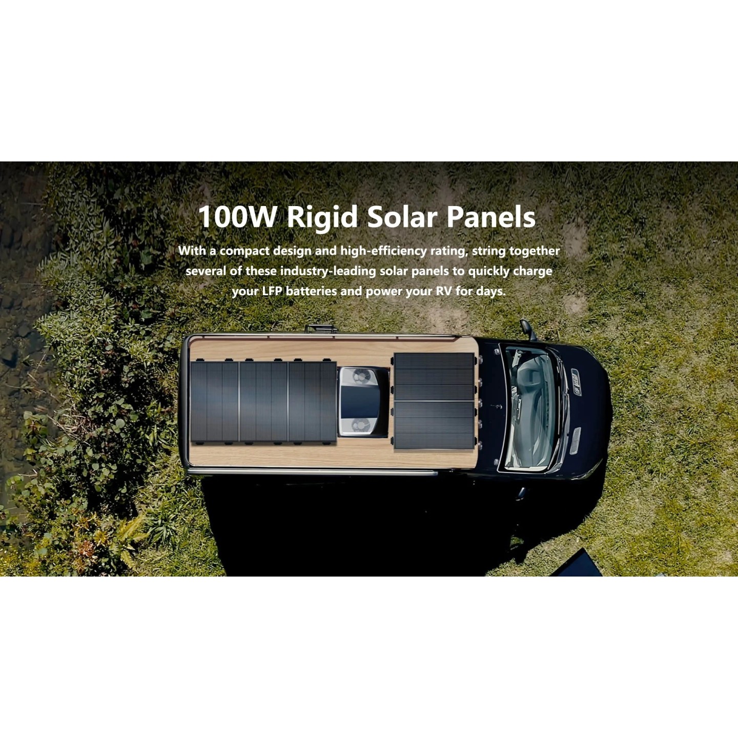 Ecoflow 200W Rigid Solar Panels - Combo 2x100W — Buy in Cyprus with Fast Delivery