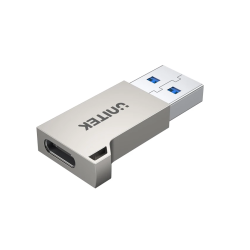 Buy Unitek USB3.1 Type-C Female to Type-A Male 5Gbps Adapter Silver A1034NI in Cyprus, Nicosia, Limassol, Larnaka, Pafos