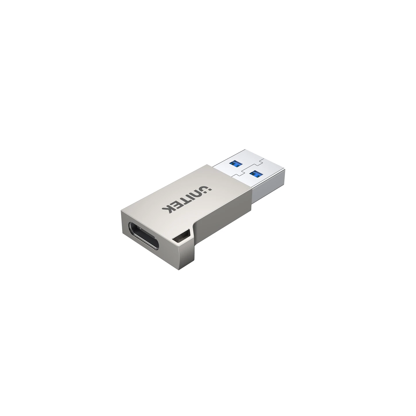 Unitek USB3.1 Type-C Female to Type-A Male 5Gbps Adapter Silver A1034NI — Buy in Cyprus with Fast Delivery