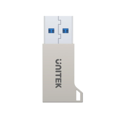 Buy Unitek USB3.1 Type-C Female to Type-A Male 5Gbps Adapter Silver A1034NI in Cyprus, Nicosia, Limassol, Larnaka, Pafos