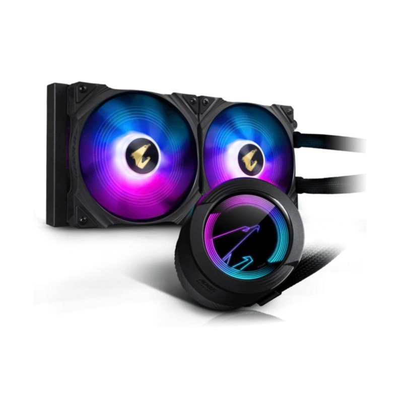 Buy Gigabyte GP-AORUS WATERFORCE 280 - 280mm AIO Liquid CPU Cooler - Black, Dual... in Cyprus, Nicosia, Limassol, Larnaka, Pafos