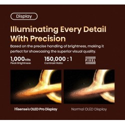 Buy Hisense TV - 65A85N - 65'' 4K Smart OLED 120hz TV in Cyprus, Nicosia, Limassol, Larnaka, Pafos