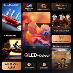 Buy Hisense 65'' 4K Smart QLED TV - 65E7Q - 65'' 4K Smart QLED TV in Cyprus, Nicosia, Limassol, Larnaka, Pafos