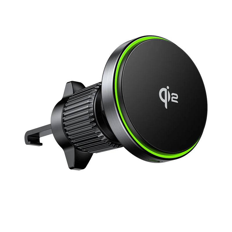 Unitek Charge Car Wireless Qi2 Magnetic 15W & AirVent Mount - P1404A - Charge Car Wireless Qi2 Magnetic 15W & AirVent Mount