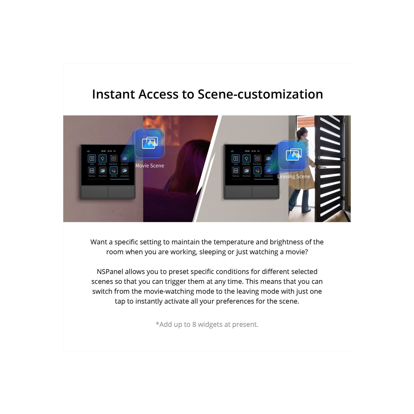 Sonoff NS Panel - touch screen — Buy in Cyprus with Fast Delivery