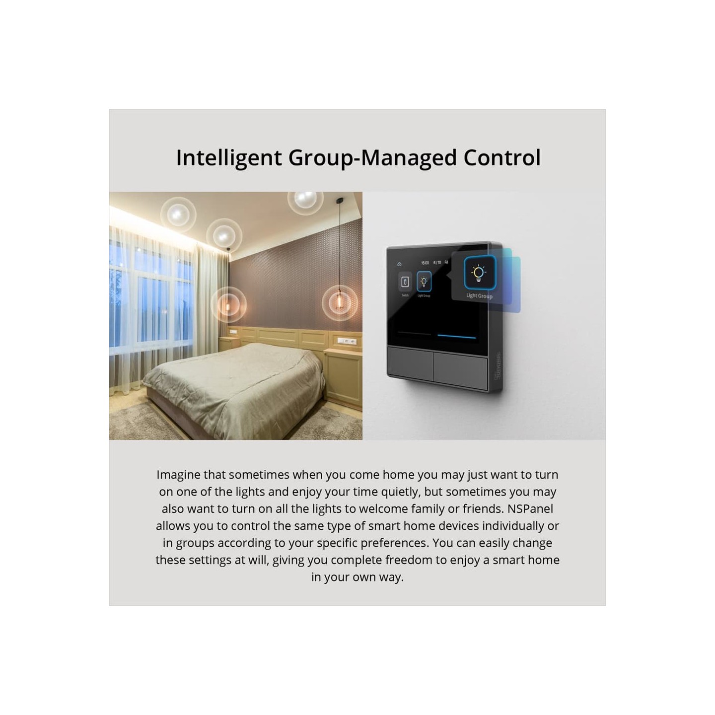 Sonoff NS Panel - touch screen — Buy in Cyprus with Fast Delivery