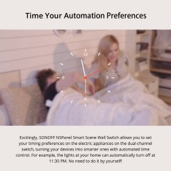 Buy Sonoff NS Panel - touch screen in Cyprus, Nicosia, Limassol, Larnaka, Pafos