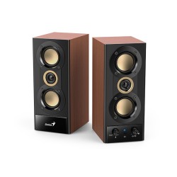 Buy Genius PC Speakers - SP-HF800BT - 2.0 PC Speakers 20W RMS USB & BT Wood in Cyprus, Nicosia, Limassol, Larnaka, Pafos