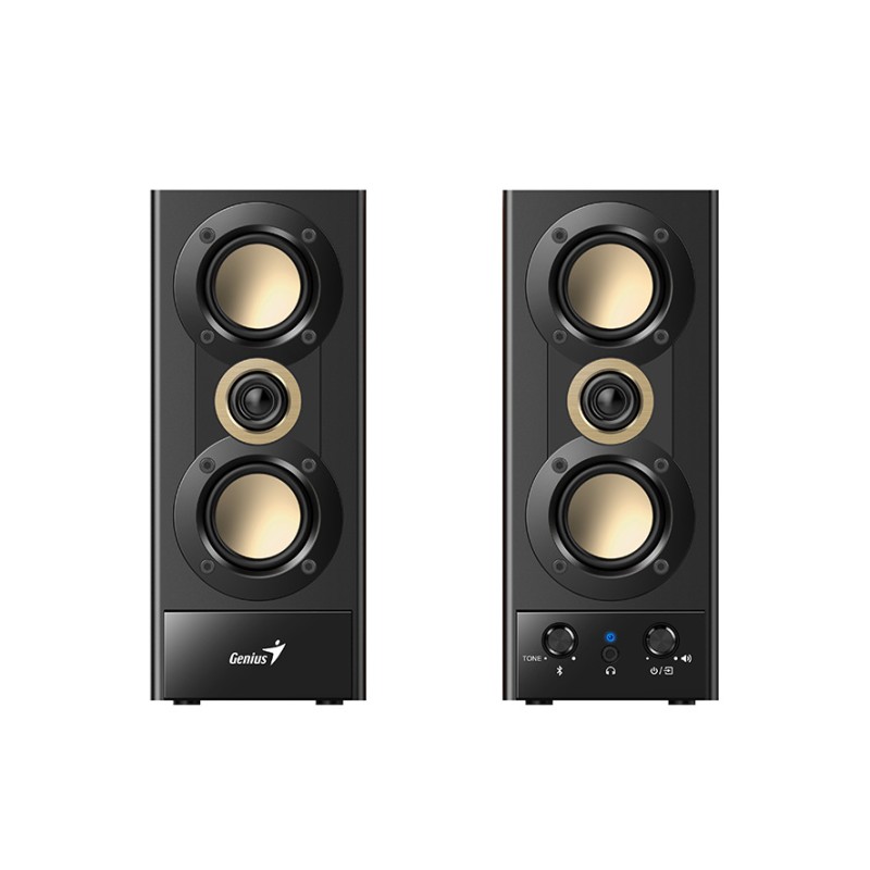 Buy Genius PC Speakers - SP-HF800BT - 2.0 PC Speakers 20W RMS USB & BT Wood in Cyprus, Nicosia, Limassol, Larnaka, Pafos