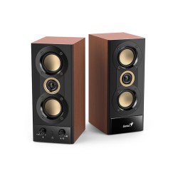 Buy Genius PC Speakers - SP-HF800BT - 2.0 PC Speakers 20W RMS USB & BT Wood in Cyprus, Nicosia, Limassol, Larnaka, Pafos