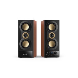 Buy Genius PC Speakers - SP-HF800BT - 2.0 PC Speakers 20W RMS USB & BT Wood in Cyprus, Nicosia, Limassol, Larnaka, Pafos
