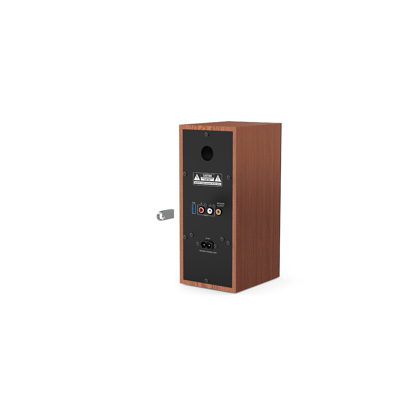 Genius PC Speakers - SP-HF800BT - 2.0 PC Speakers 20W RMS USB & BT Wood — Buy in Cyprus with Fast Delivery